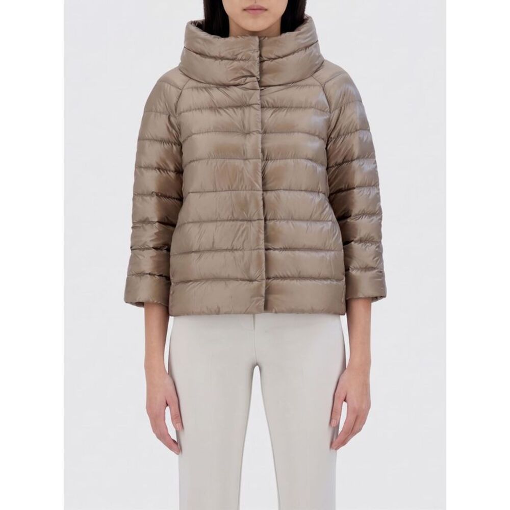 Herno Women Herno Sofia Short Ultra-Light Nylon Down Jacket With High Neck